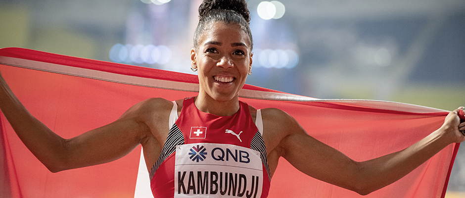 Mujinga Kambundji, haut fait du sprint helvétique au Qatar